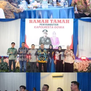 Perkuat Sinergitas Forkopimda, Dandim 1409/Gowa Hadiri Malam Ramah Tamah Penyambutan Kapolresta Gowa