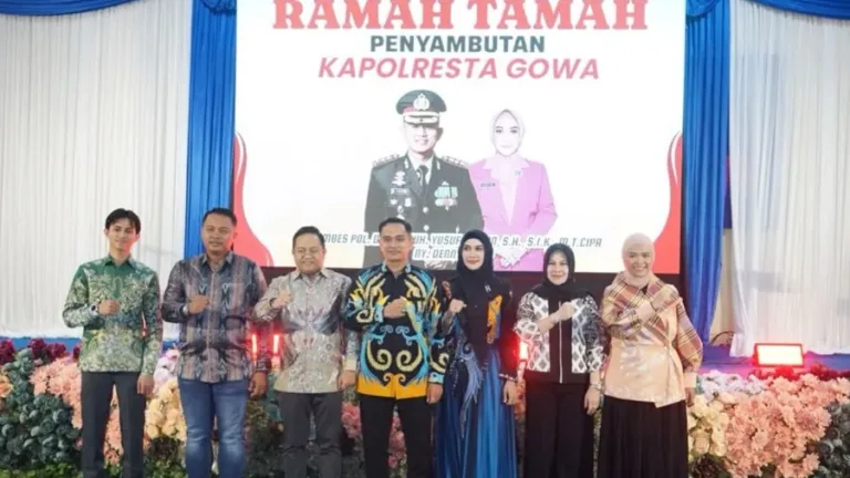 Perkuat Sinergitas Forkopimda, Dandim 1409/Gowa Hadiri Malam Ramah Tamah Penyambutan Kapolresta Gowa