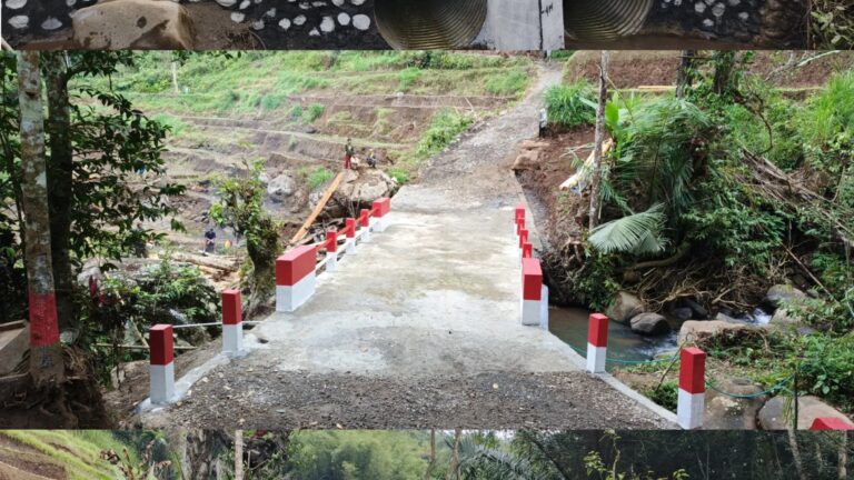Pengerjaan Jembatan ARMCO Tahap IV di Wilayah Kodim 1409/Gowa Rampung 100%, Warga Desa Mamampang Kini Punya Akses Baru