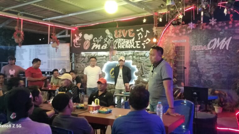 Ngopi Santai Bersama Dandim 1409/Gowa, Pererat Sinergi Media dan Finalisasi Persiapan Nobar Piala Dunia 2026