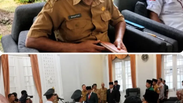 Bupati Garut Lantik Empat Kepala Desa PAW, DPMD Targetkan Seluruh Proses Selesai Agustus 2026