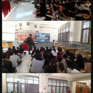 Tanamkan Nilai Kebangsaan, Koramil 1408-09/Tamalate Isi Materi Camp Character 2026 di SMAN 8 Makassar