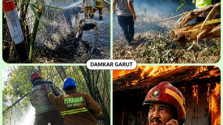 Hingga 26 Juli 2026, Disdamkarmat Garut Tangani 227 Kejadian Kebakaran, Masyarakat Diimbau Tingkatkan Kewaspadaan