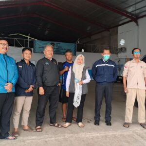 Tinjau Dapur Sehat Kartika Sari, Dinkes Tekankan SOP Limbah