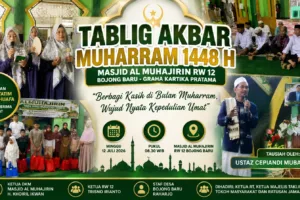 Tablig Akbar Muharram 1448 H: Masjid Al Muhajirin Santuni 61 Penerima Manfaat