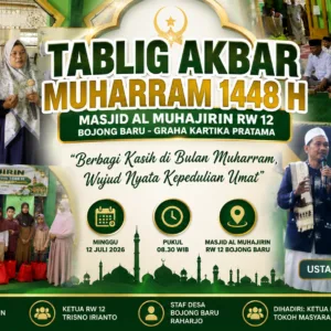 Tablig Akbar Muharram 1448 H: Masjid Al Muhajirin Santuni 61 Penerima Manfaat