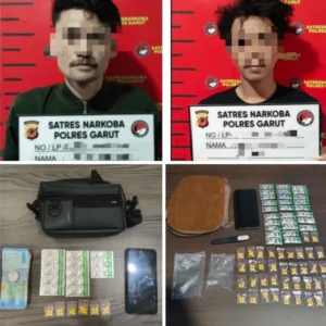 Polres Garut Ungkap Peredaran Obat Keras Terbatas Ilegal, Ratusan Butir dan Dua Orang Berhasil Diamankan