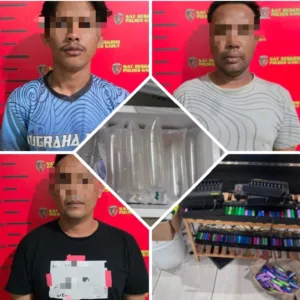 Polres Garut Berhasil Amankan Tiga Tersangka dan 2.877 Benih Lobster