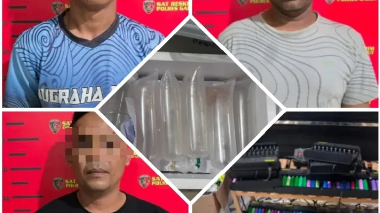 Polres Garut Berhasil Amankan Tiga Tersangka dan 2.877 Benih Lobster