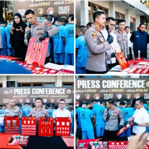 Polres Garut Ungkap 20 Kasus Narkotika, Psikotropika dan Obat Tertentu, 28 Tersangka Diamankan