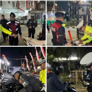Polres Garut Sikat 27 Kendaraan Berknalpot Tidak Standar