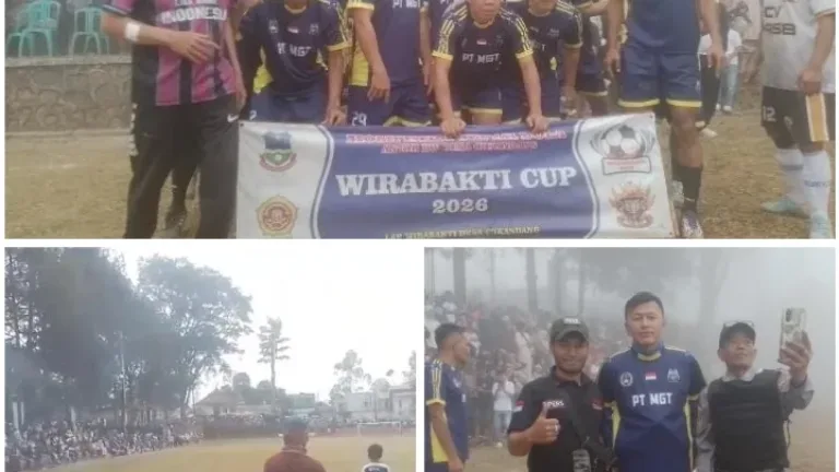 Ajang Silaturahmi Persib vs Porsidang Dipadati Penonton, Lapangan Wira Bakti Cikandang Penuh