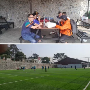 Fourpeo Meriahkan HUT RI ke-81 di Mini Soccer Desa Bunisari