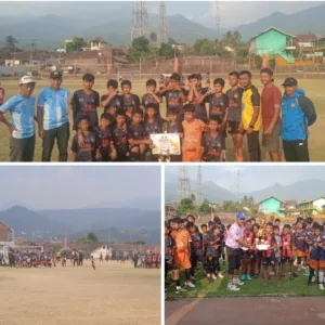 SSB Japar Sidik dan Porpam Juara Turnamen Usia Dini di Malangbong