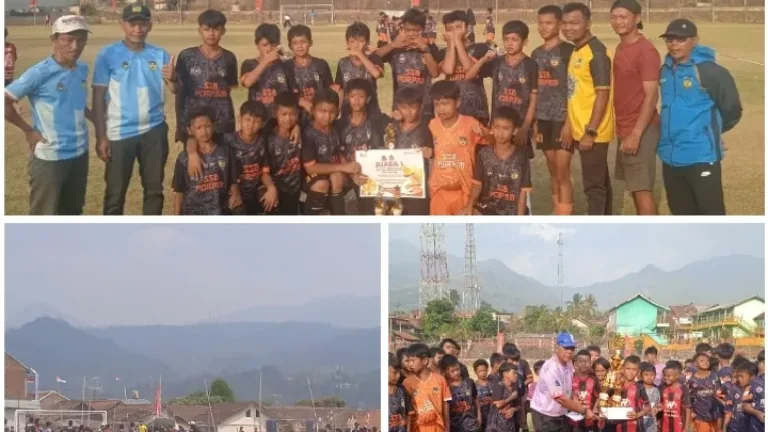 SSB Japar Sidik dan Porpam Juara Turnamen Usia Dini di Malangbong