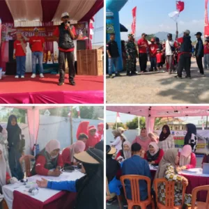 Meriah dan Sehat! Pemdes Malangbong Gelar Puncak HUT RI ke-81 dengan Jalan Sehat dan Cek Kesehatan Gratis