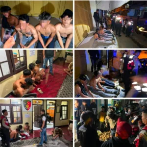 Ciawitali Ricuh Pagi-pagi! 4 Pemuda Mabuk Diamankan Polisi Saat Patroli