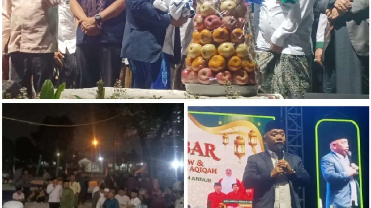 Keluarga Besar H. Zaini Sidi Gelar Tabligh Akbar Maulid Nabi dan Tasyakuran Aqiqah