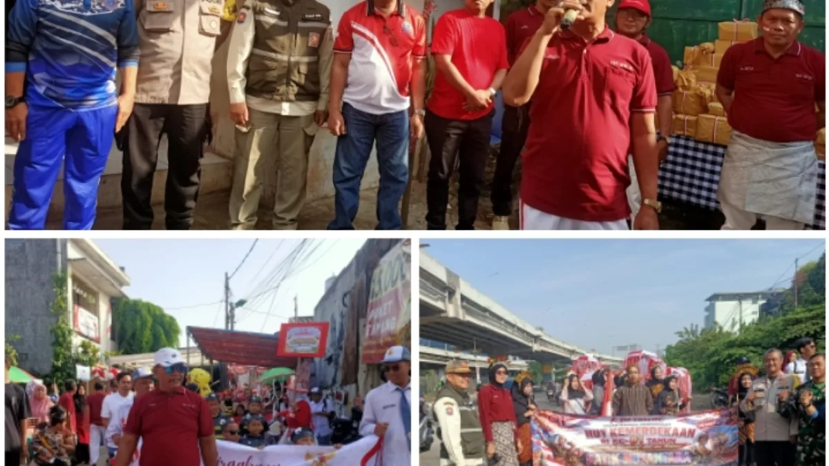 Warga RW 12 Pondok Bambu Semarakkan HUT RI ke-81 dengan Karnaval dan Silaturahmi