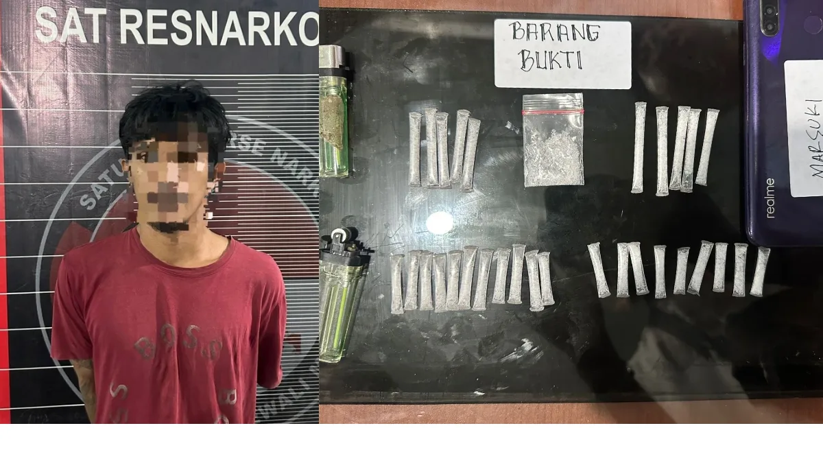 Pengungkapan Kasus Narkotika di Matakali, Satresnarkoba Polres Polman Amankan 31 Paket Sabu