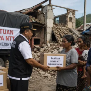 Bantuan Presiden Rp200 Miliar untuk Gempa NTT Sudah Cair