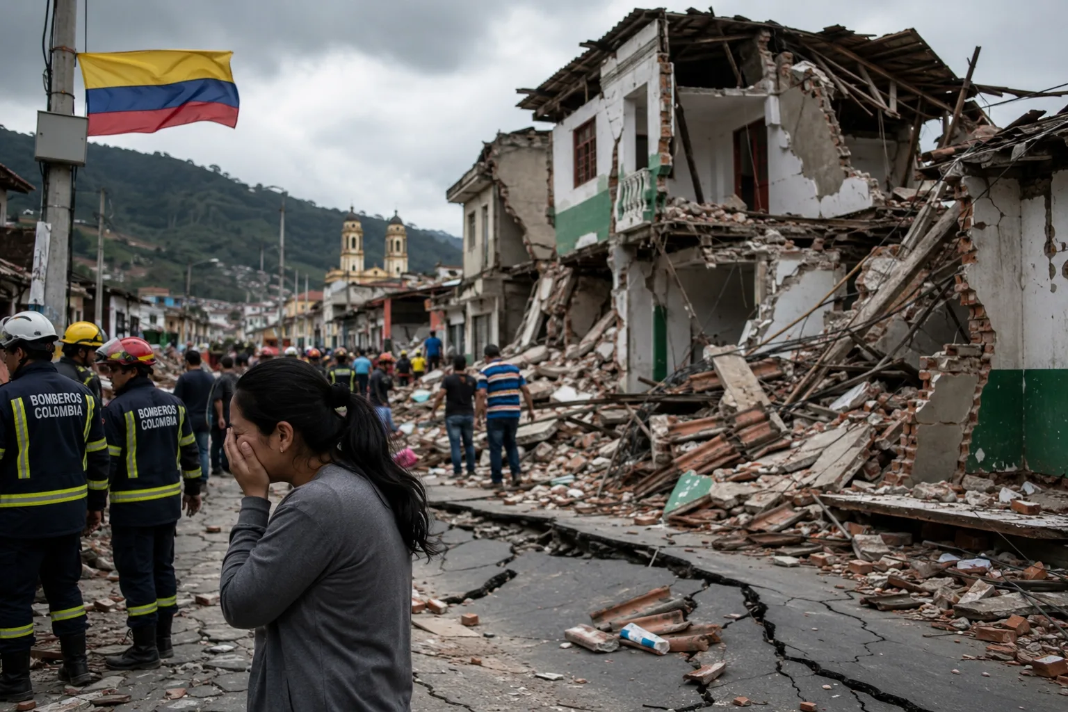 Gempa M 7,4 Guncang Kolombia, 132 Orang Tewas