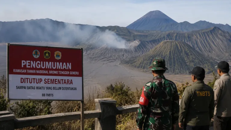 Wisata Gunung Bromo Belum Dibuka, Petugas Fokus Pendinginan