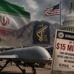 AS Tawarkan Hadiah Rp270 Miliar untuk Ungkap Jaringan Drone Iran