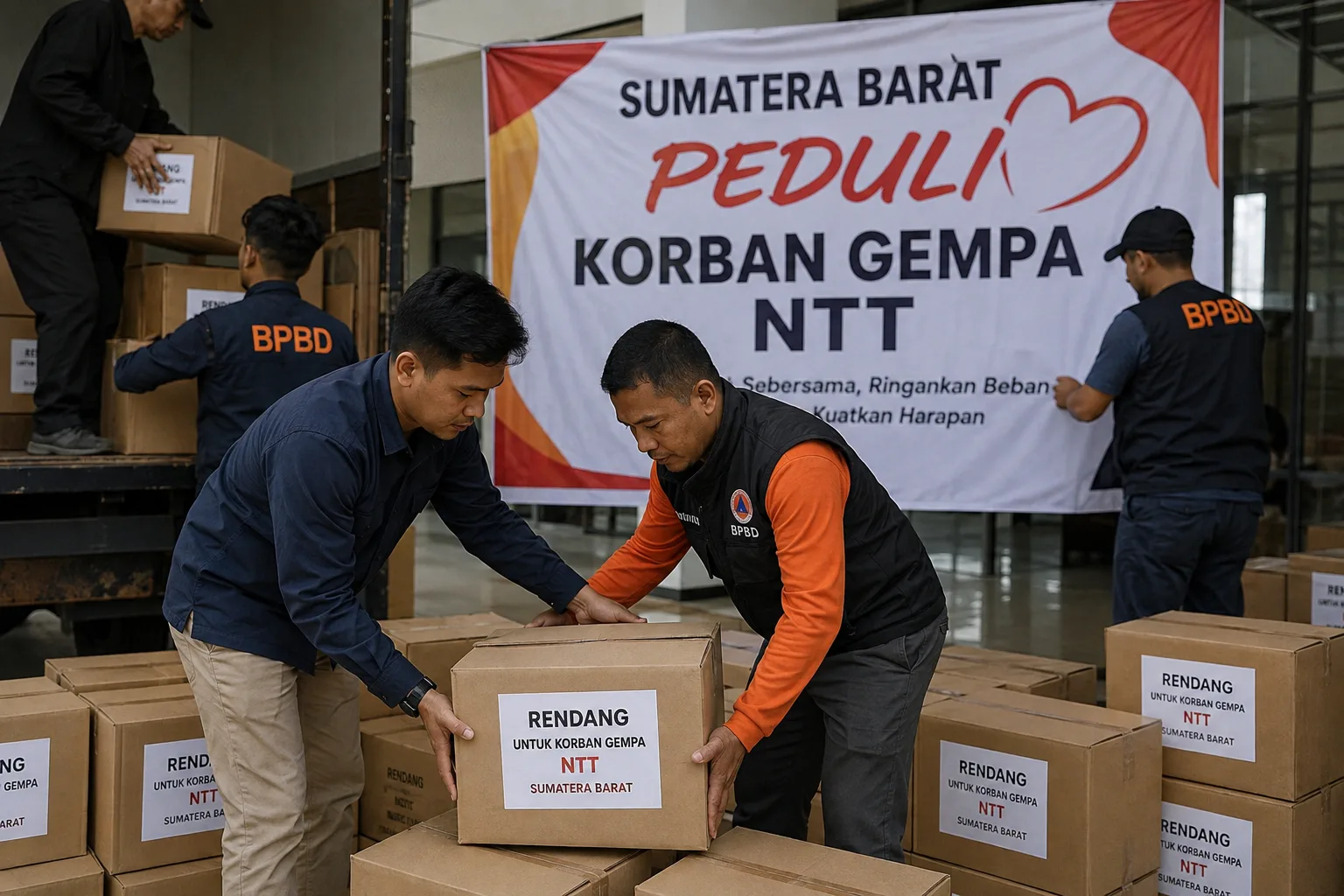 Sumbar Siapkan 2 Ton Rendang untuk Bantu Korban Gempa NTT