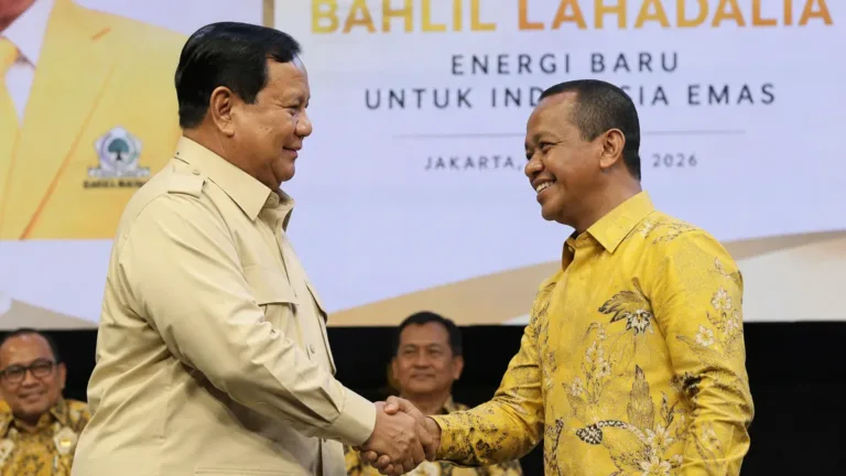 Prabowo Akui Alumni Golkar, Puji Kinerja Bahlil Lahadalia