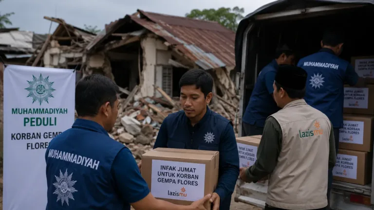 Muhammadiyah Galang Infak Jumat untuk Korban Gempa Flores