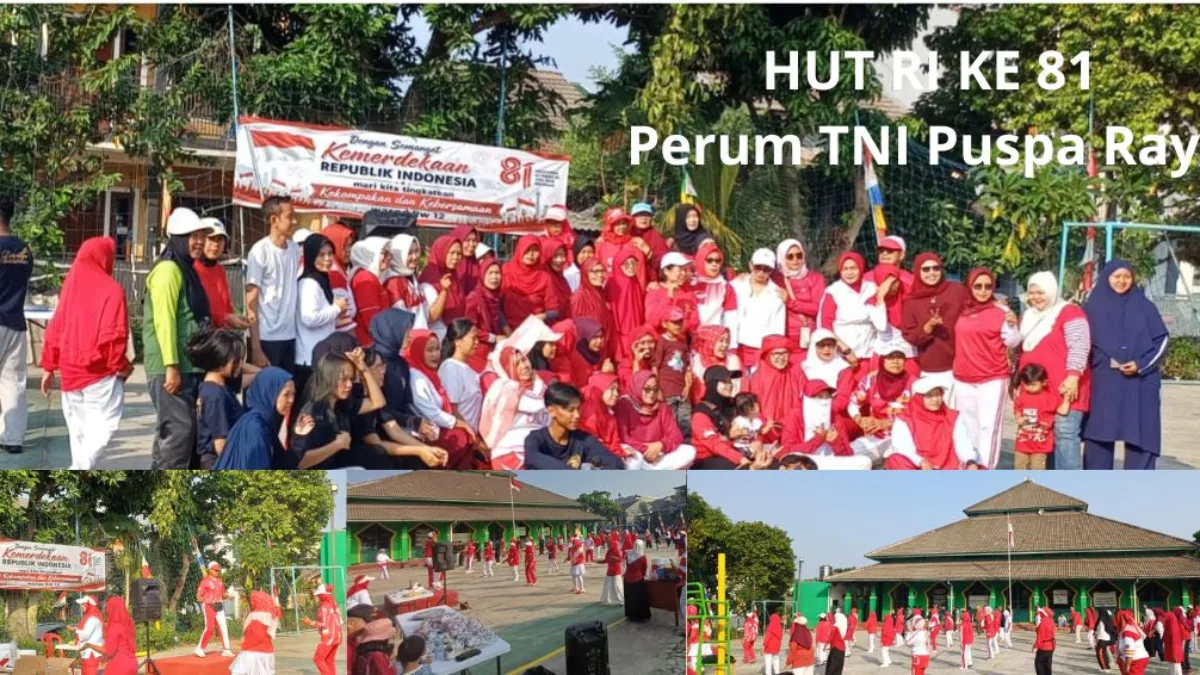 Semarak HUT RI ke-81, RW 12 Puspa Raya Perkuat Kebersamaan