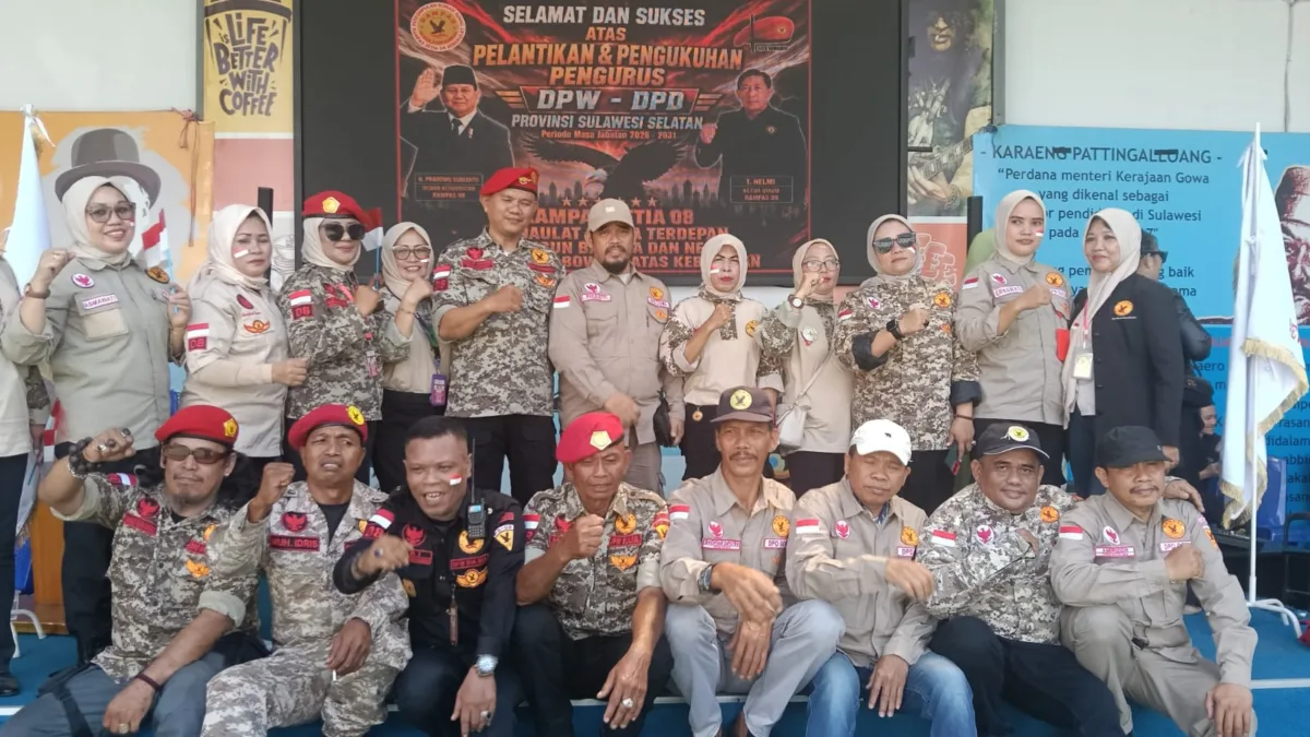DPW Dan DPD Rampas Setia 08 Berdaulat Sulawesi Selatan Resmi Dikukuhkan, Siap Bersinergi Membangun Bangsa dan Negara