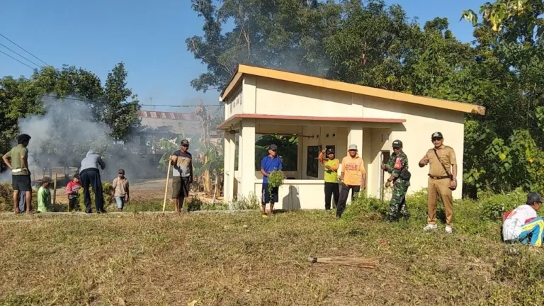 Sinergi Prajurit dan Rakyat, Kodim 1409/Gowa Pacu Pembangunan Jembatan Gantung Tahap V di Dua Lokasi Vital