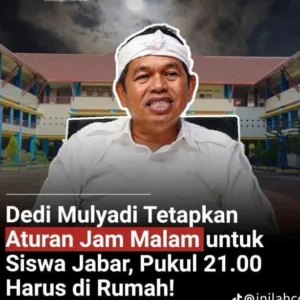 Gubernur Jabar Terapkan Jam Malam Pelajar, Pemkab Garut Diminta Perkuat Pengawasan hingga Tingkat Desa