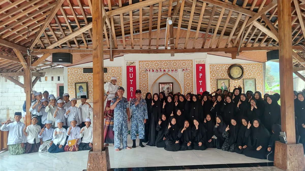 Semangat bela Negara Di Era Digital Forkom Bela Negara Gelar Silaturahmi Di Pondok Tahfidz Bayan Ciomas