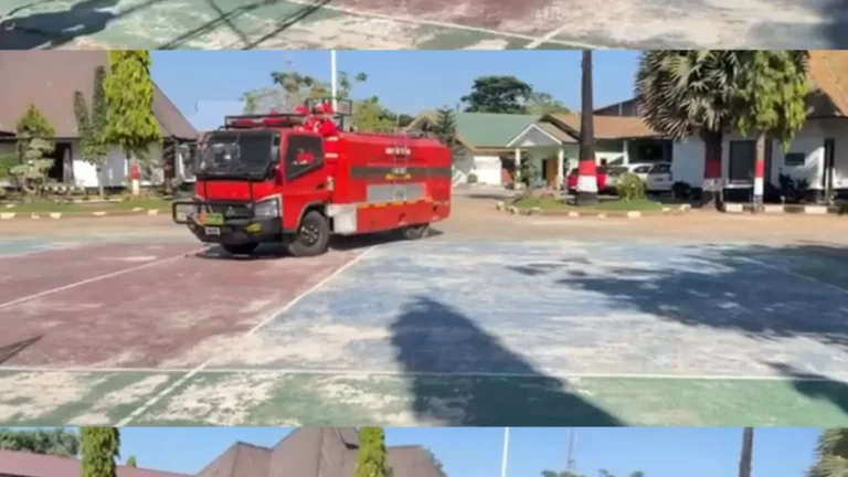 Antisipasi Kebakaran Lahan dan Pemukiman, Kodim 1409/Gowa Gelar Simulasi Damkar