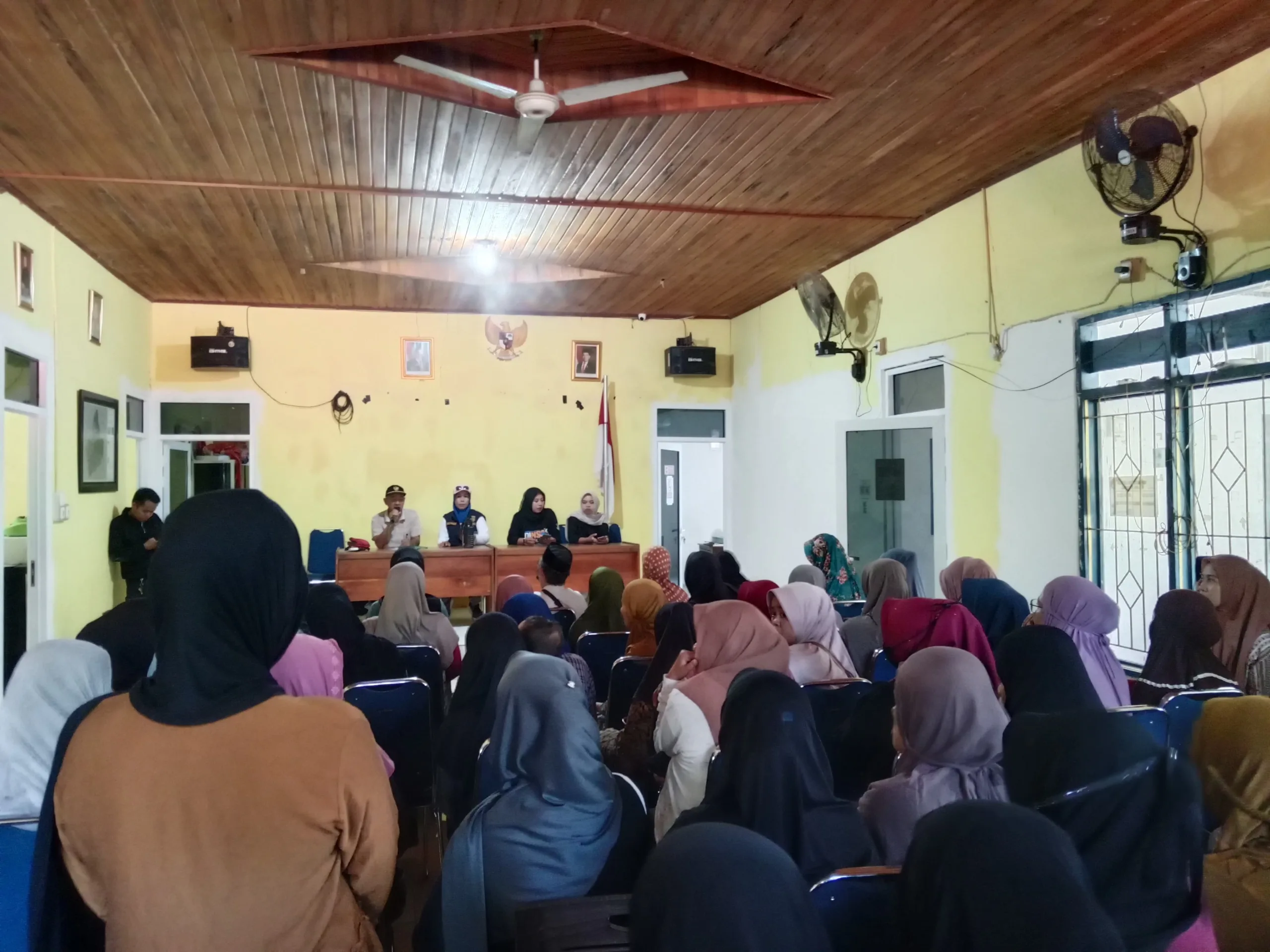 Sosialisasi Pendampingan Perlinsos di Desa Duampanua