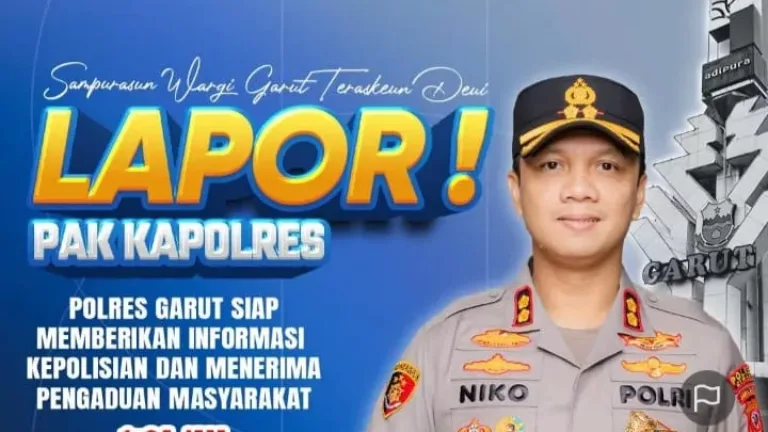 1×24 Jam, Warga Dipersilakan Lapor Langsung ke Kapolres