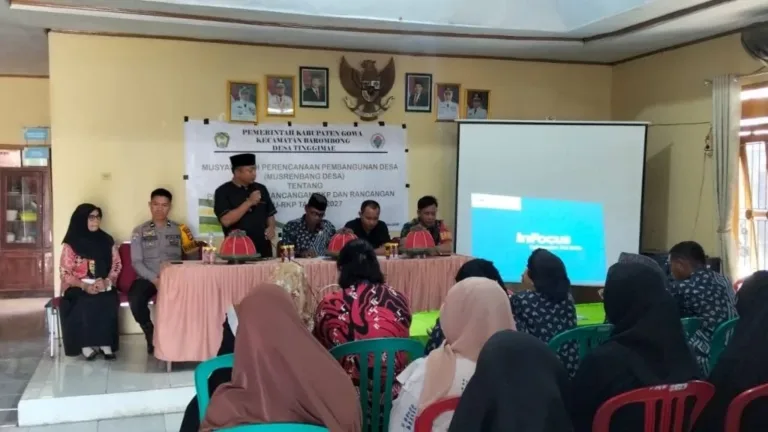 Musrembang Desa Tinggimae: Sinergi Unsur Masyarakat Susun Rencana Kerja Pemerintah Desa Tahun 2027