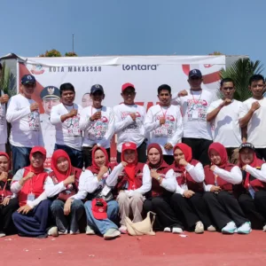 Semarak Senam dan Jalan Sehat Maccini Sombala, Ribuan Warga Antusias Ikuti Kegiatan Bersama Wali Kota Makassar