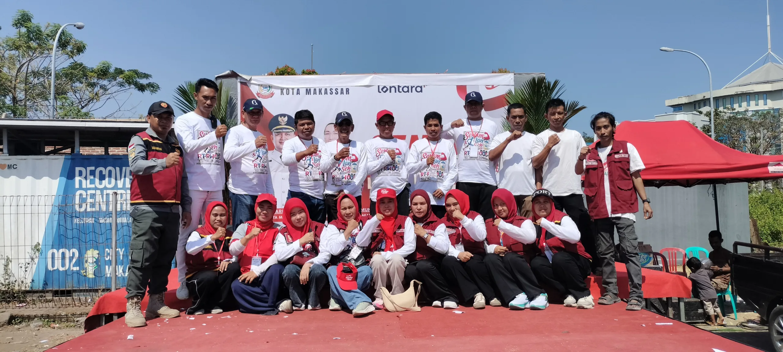 Semarak Senam dan Jalan Sehat Maccini Sombala, Ribuan Warga Antusias Ikuti Kegiatan Bersama Wali Kota Makassar
