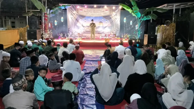 Peringatan Maulid Nabi Muhammad SAW di Perumahan Nurul Solthana, Warga Diajak Meneladani Akhlak Rasulullah