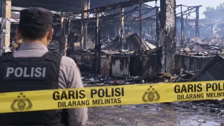 Kebakaran Pasar Belik Pemalang, 620 Lapak dan Kios Terdampak