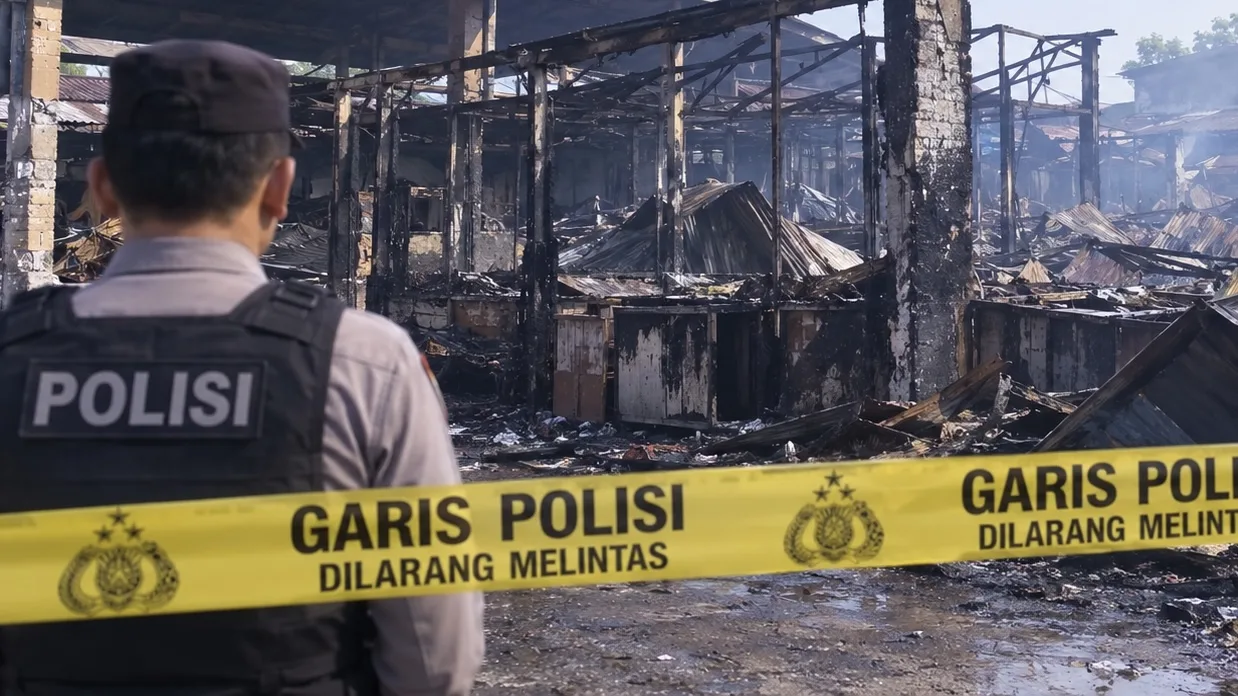 Kebakaran Pasar Belik Pemalang, 620 Lapak dan Kios Terdampak