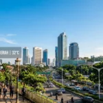 Cuaca Jakarta Hari Ini Cerah, Suhu Capai 34 Derajat