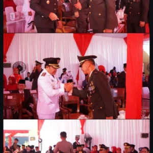 Dandim 1409/Gowa Hadiri Upacara Peringatan HUT Ke-81 RI di Taman Sultan Hasanuddin