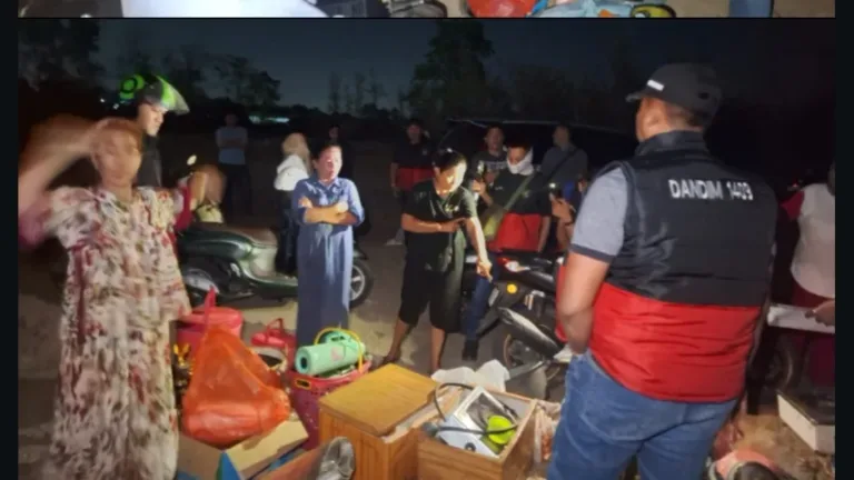 Dandim 1409/Gowa Koordinir Personel Gabungan TNI-Polri Bersihkan Lingkungan dari Perjudian, Arena Sabung Ayam Dibongkar