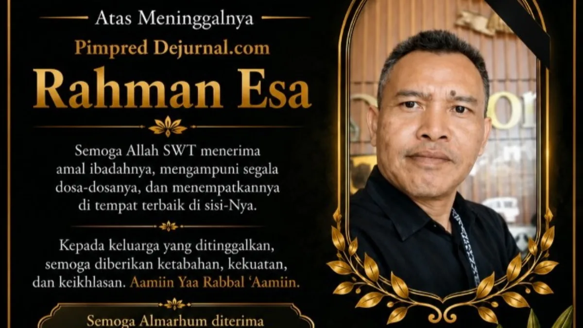 Insan Pers Berduka, Keluarga Besar Media Warta Bela Negara Sampaikan Belasungkawa atas Wafatnya PimRed Dejurnal