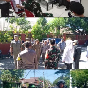 Koramil 1408-09/Tamalate Terapkan Sinergi Patroli Gabungan Jaga Kedisiplinan Siswa